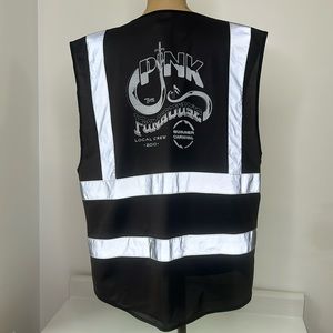 PINK 💖 The Funhouse Summer Carnival Local Crew 2010 High Visibility Safety Vest